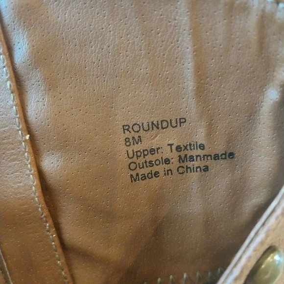 Coconuts By Matisse Leather Roundup Studded Boots Sz 8 - Picture 7 of 7